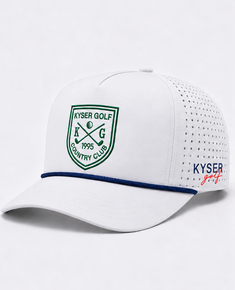 KYSER GOLF CAP WHITE