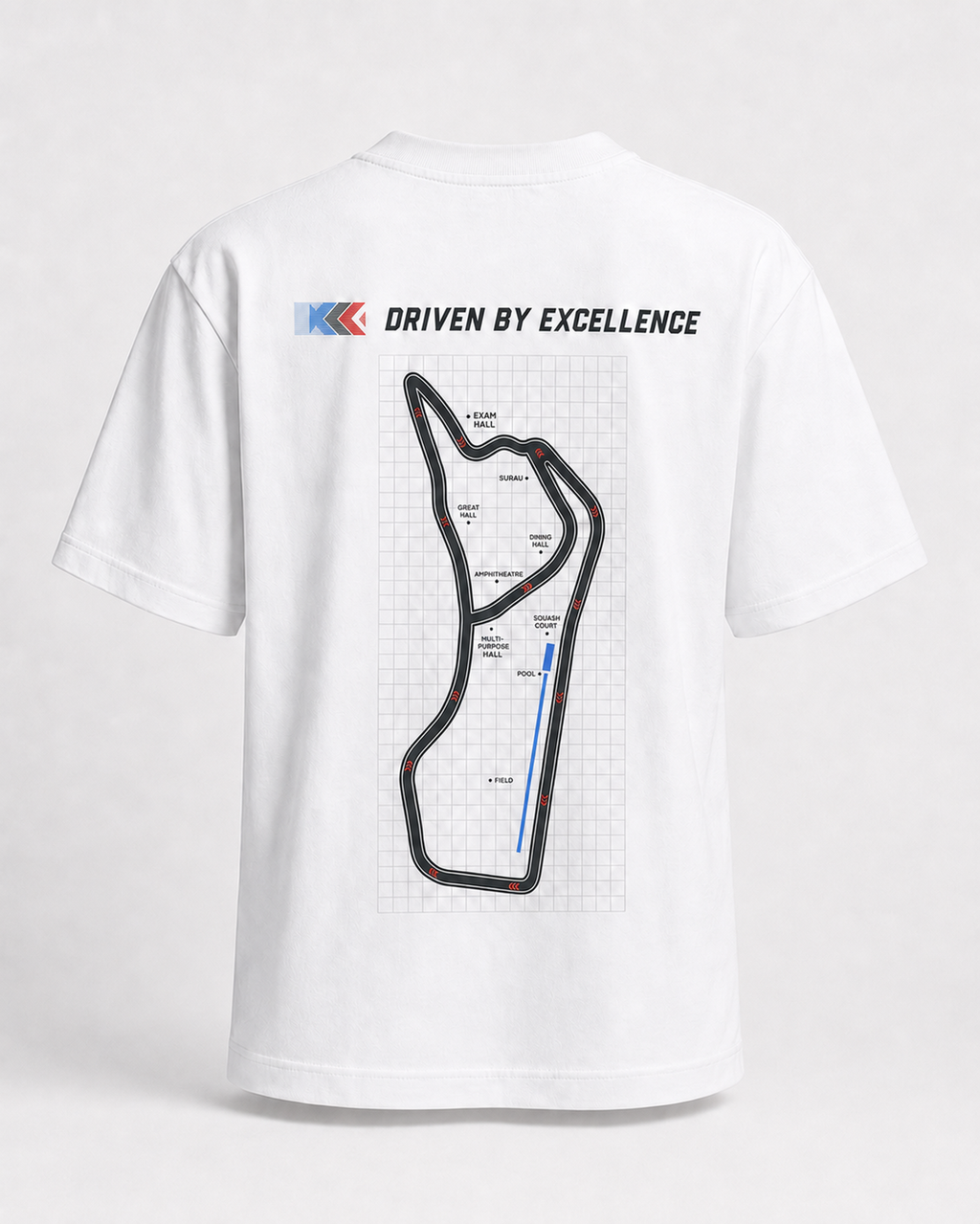 White Grand Prix Tee