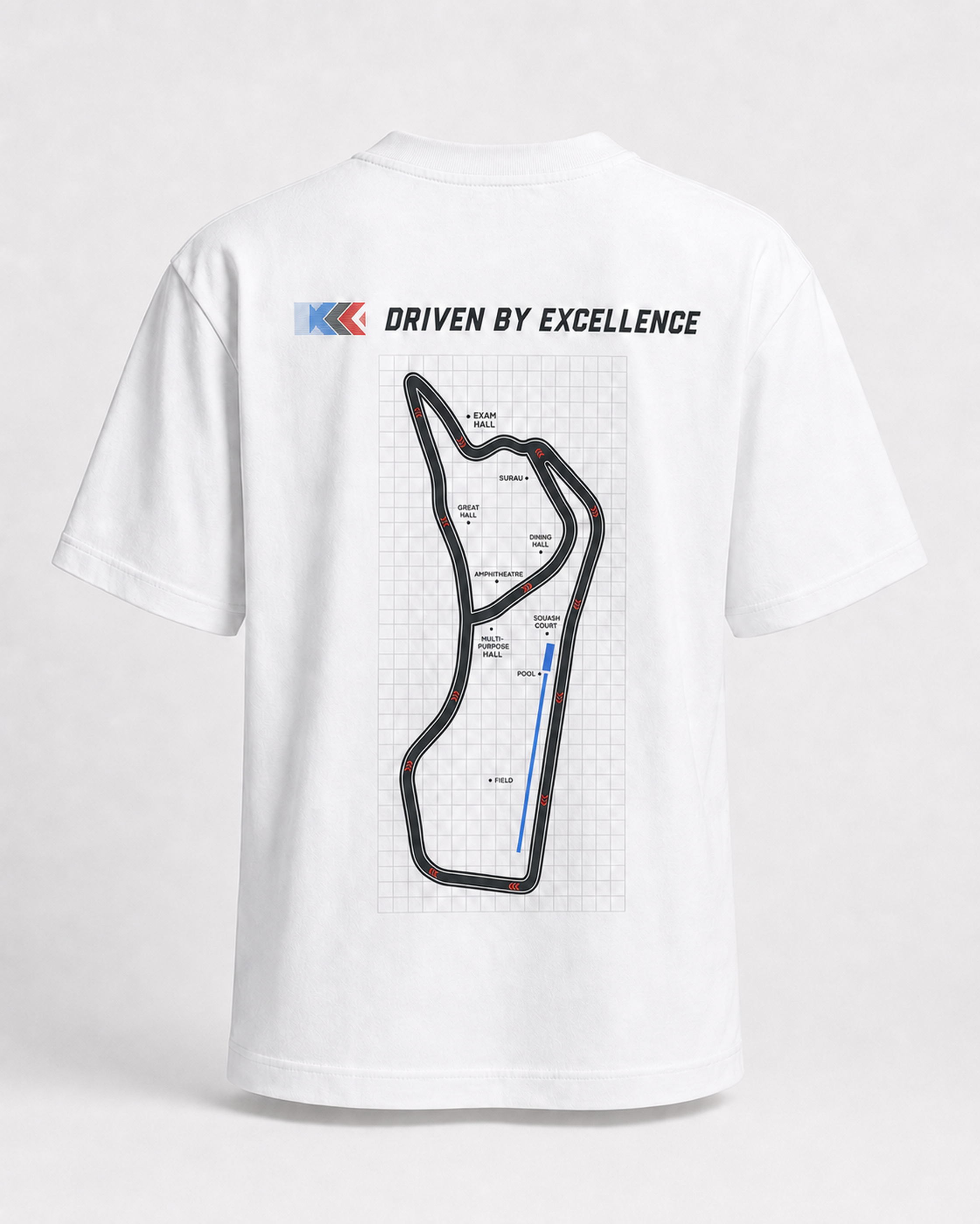 White Grand Prix Tee